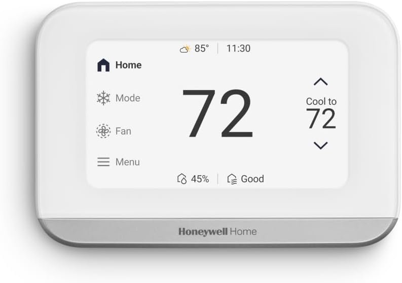 Honeywell Home X7S Smart Wi-Fi Programmable Thermostat, White