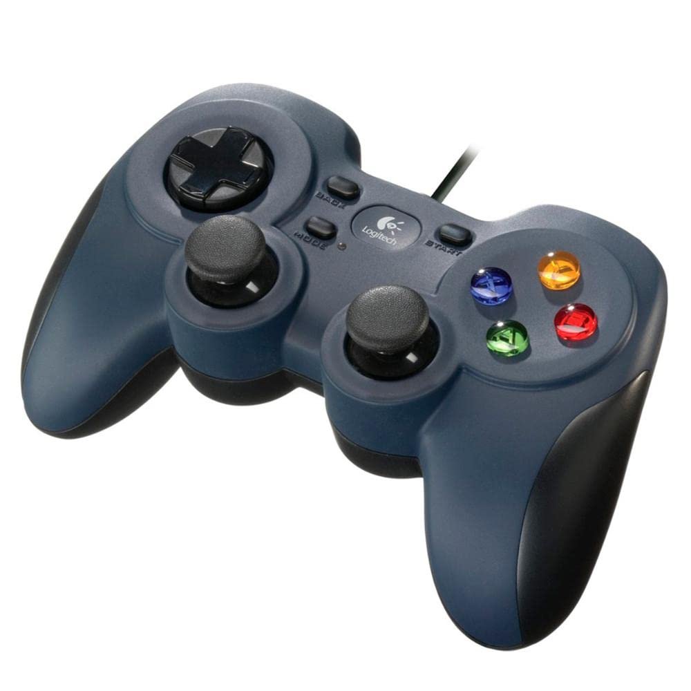 Logitech G F310 Wired Gamepad Controller Console – Blue/Black