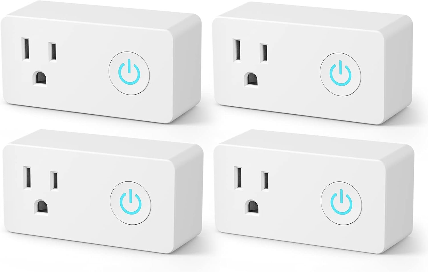 BN-LINK WiFi Heavy Duty Smart Plug Outlet, Work with Smart Life, 2.4G Only