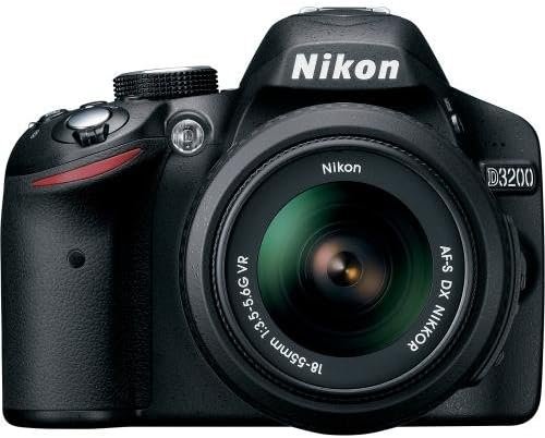 Nikon D3200 24.2 MP CMOS Digital SLR with 18-55mm f/3.5-5.6 AF-S DX NIKKOR Zoom Lens (Certified Refurbished)