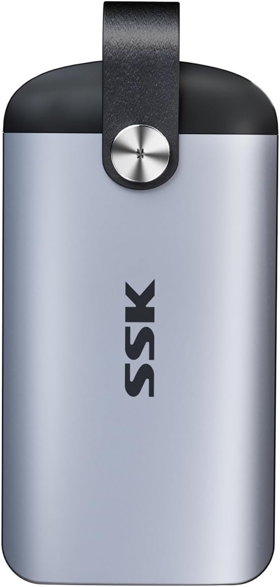 SSK External SSD Hard Drive 2TB up to 2000MB/s External Solid State Drive