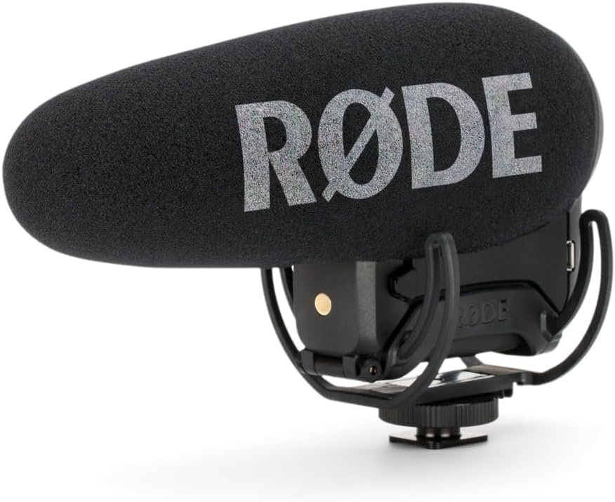 RØDE VideoMic Pro+ Premium On-Camera Shotgun Microphone with High-Pass