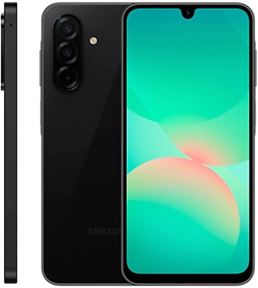 SAMSUNG Galaxy A26 5G 2025 with AI | 256GB, 8GB, Dual SIM | 6.7″ 120Hz AMOLED, IP67 Water Resistant, Android 15 | International Model Factory Unlocked for T-Mobile, Global | 25W Charger Bundle (Black)