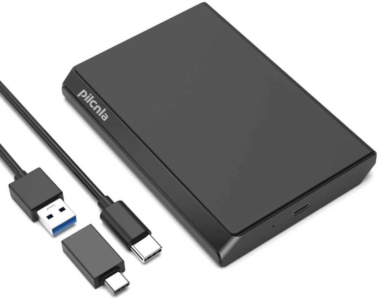 1TB Ultra Slim Portable External Hard Drive USB3.0 HDD Storage for Xbox One X/S, Xbox 360, PS4, PC, Desktop, Laptop, MacBook, Chromebook