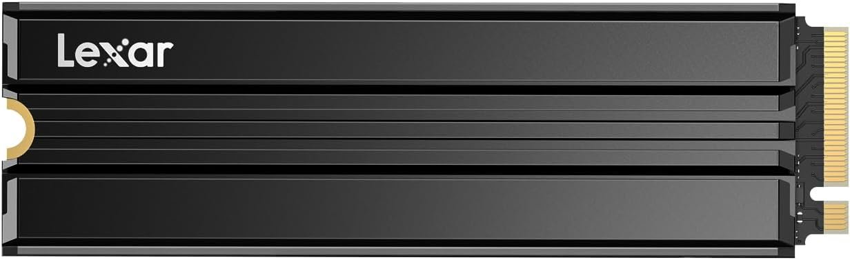 Lexar 2TB NM790 NVMe SSD w/Heatsink, 7400/6500 MB/s, M.2 2280, PCIe Gen 4×4