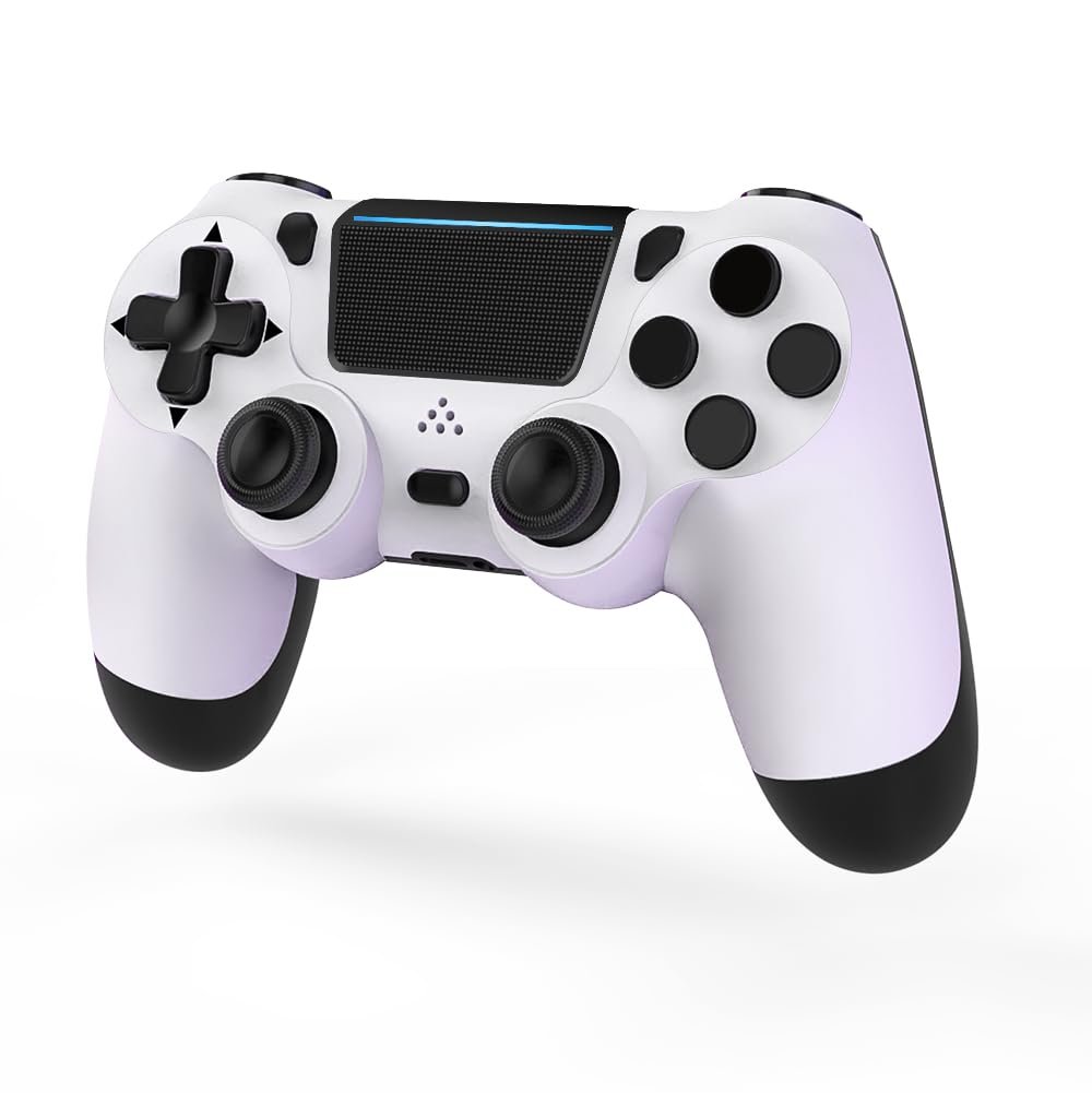 MOVONE Wireless Controller Dual Vibration Game Joystick Controller for Ps4 Controller/Slim/Pro,Compatible with PS4 Console (black)