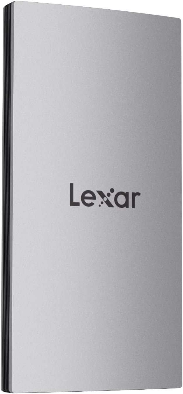 Lexar ES3 1TB Portable SSD Silver, USB 3.2 Gen 2 up to 1050MB/s