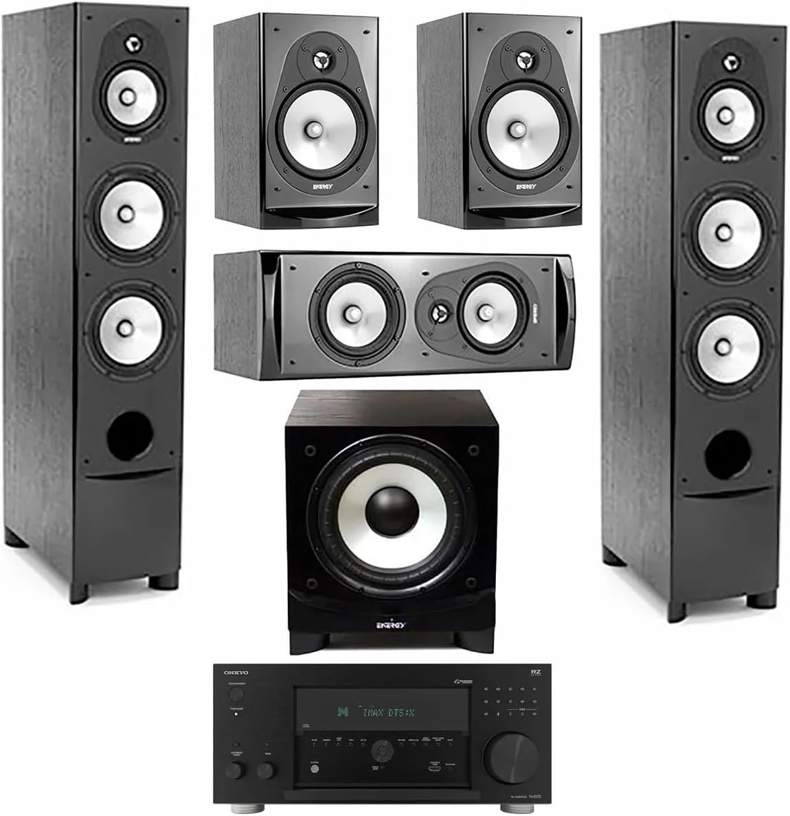 Energy Connoisseur 5.1 Home Theater System with TX-RZ70 Receiver