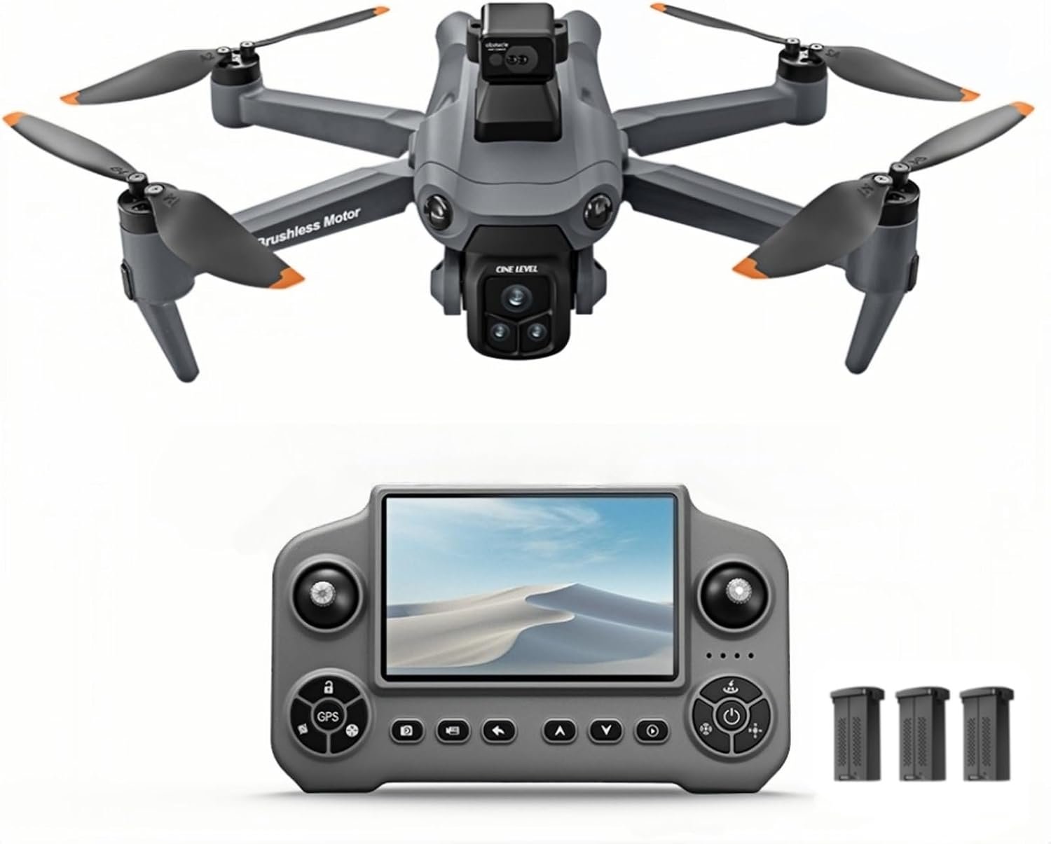GPS Drone with 4K Camera for Adults, Obstacle Avoidance, Under 249g