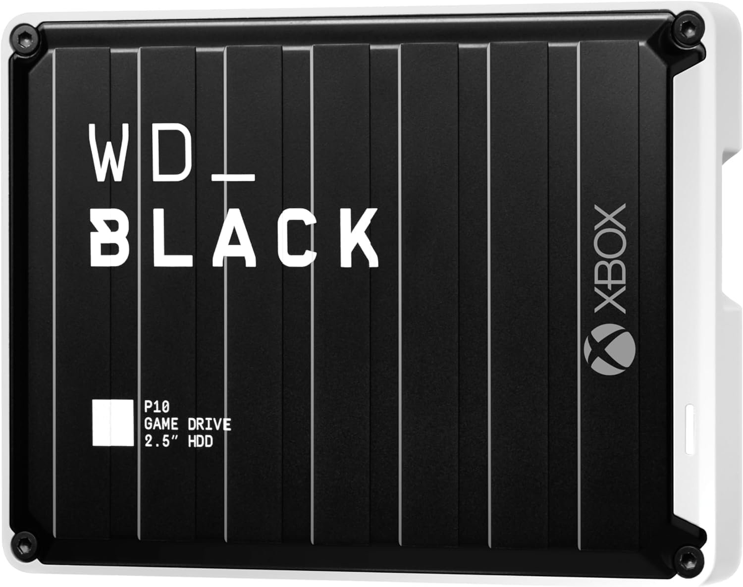 WD_BLACK 5TB P10 Game Drive for Xbox – 1-Month Xbox Game Pass, Portable External Hard Drive for On-The-Go Access To Your Xbox Game library – WDBA5G0050BBK-WESN