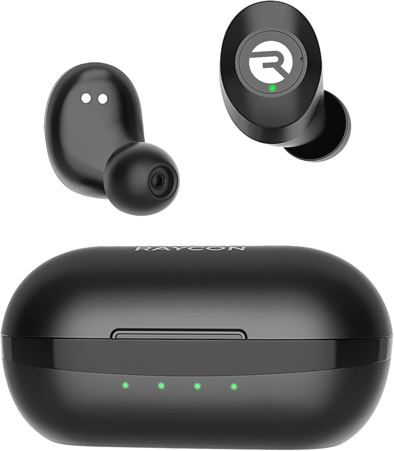 Raycon Everyday Bluetooth Wireless Earbuds with Microphone – Active Noise Cancelling, Sweat & Water-Resistant Earphones, Ear Buds Wireless Bluetooth (Black)