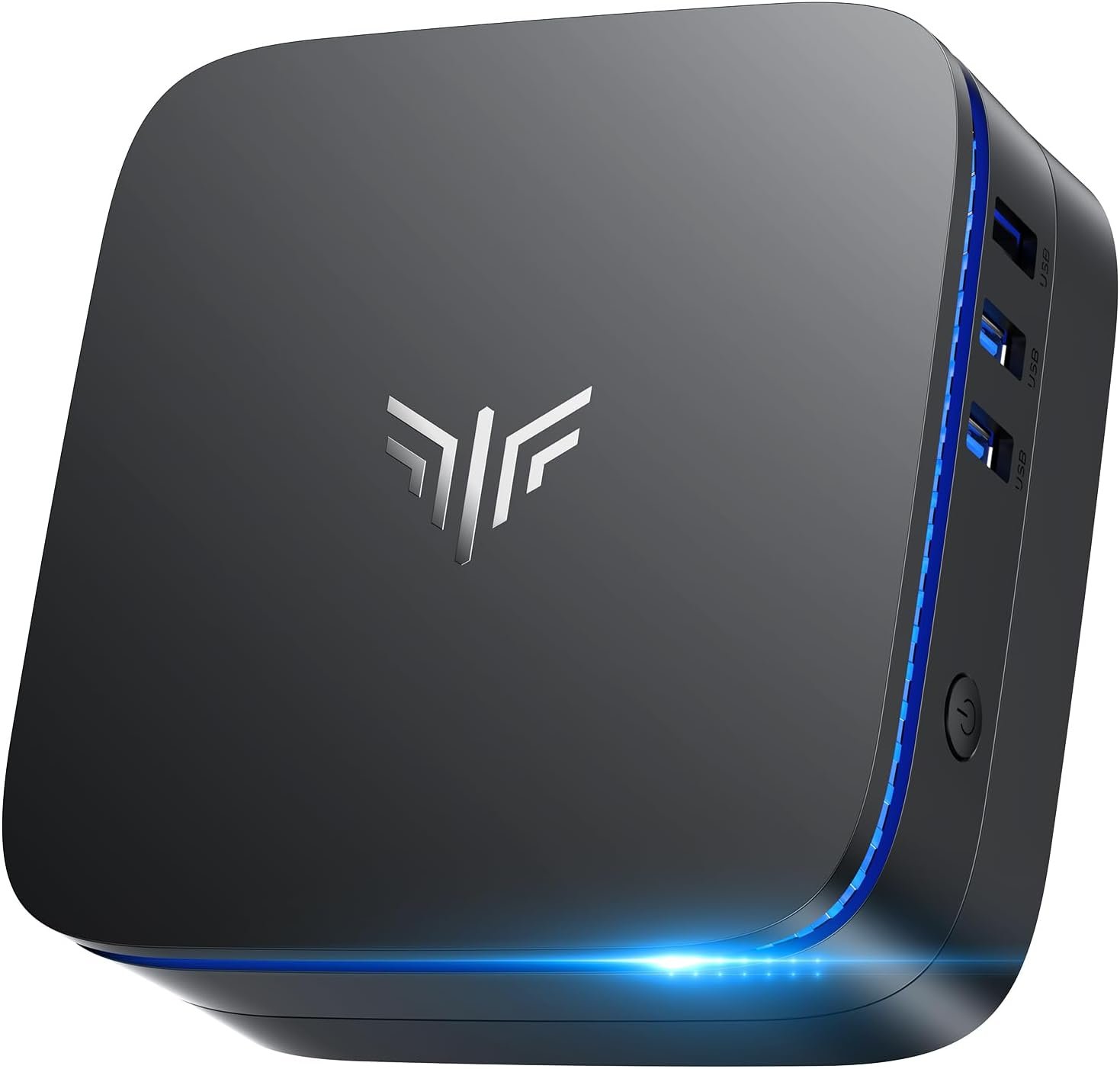 KAMRUI AK1PLUS Mini PC Computer, Intel N5030 (Up to 3.1GHz), 12GB RAM 256GB SSD, Dual 4K Mini Desktop Computer, Support 2.5” SSD Expansion, WiFi, Bluetooth, Ethernet, Business Home Office PC