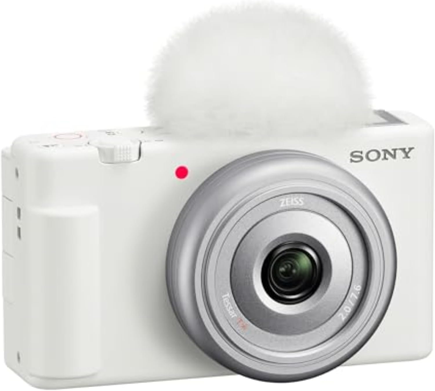 Sony ZV-1F Compact Digital Camera 4K Video White