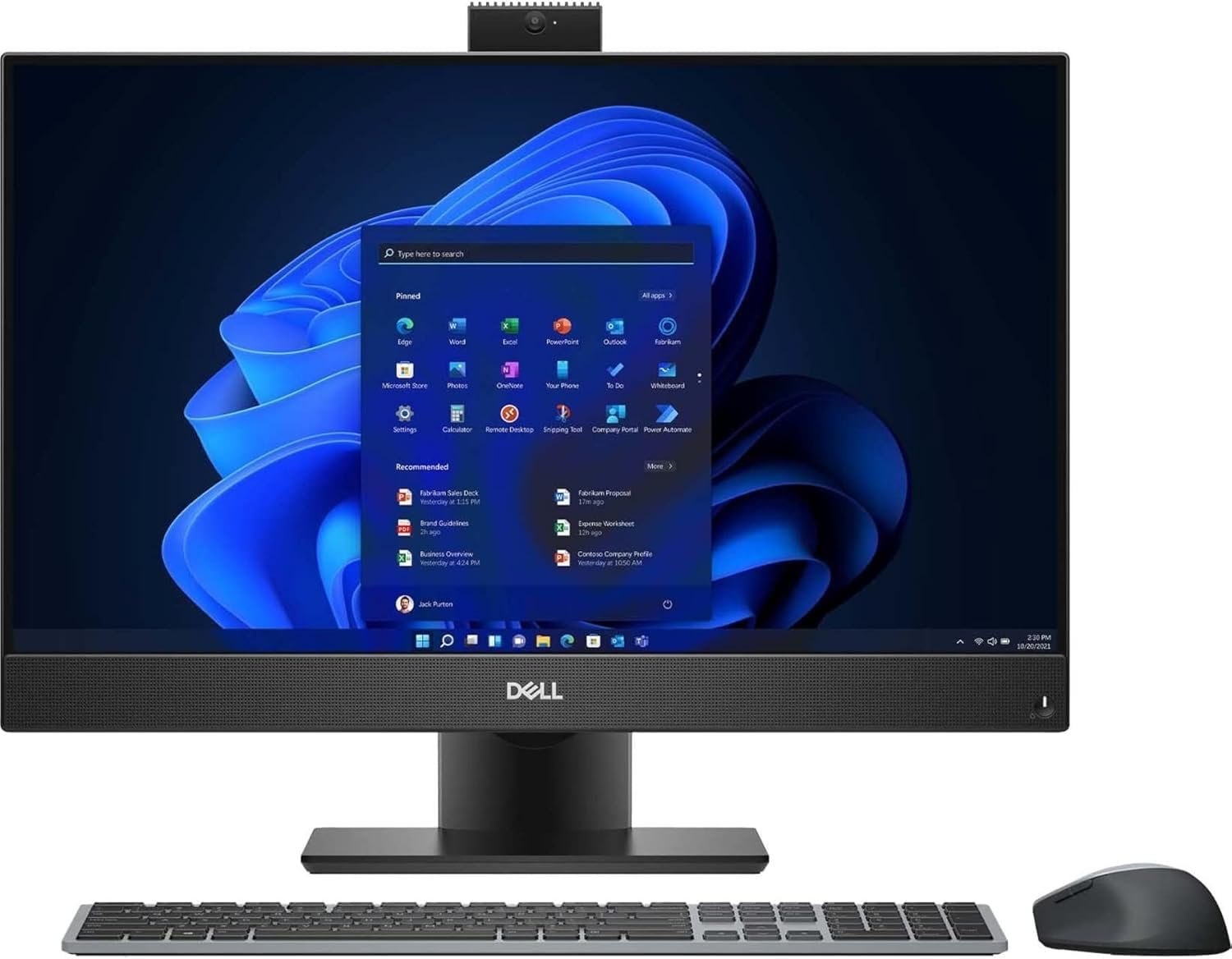 Dell OptiPlex 7000 7400 All-in-One Computer, 23.8″ FHD IPS Display, Intel Core i5 12th Gen i5-12500 3 GHz, 16 GB RAM DDR4, 512 GB SSD, Wireless Keyboard & Mouse, Windows 11 Pro 64(Renewed)