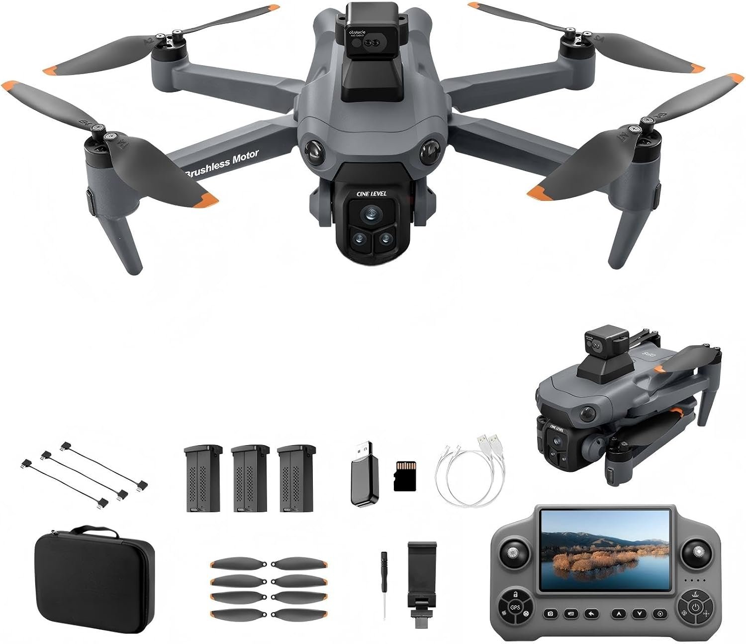 Drones with Camera for Adults 4K, Under 249g GPS Drone with Controller