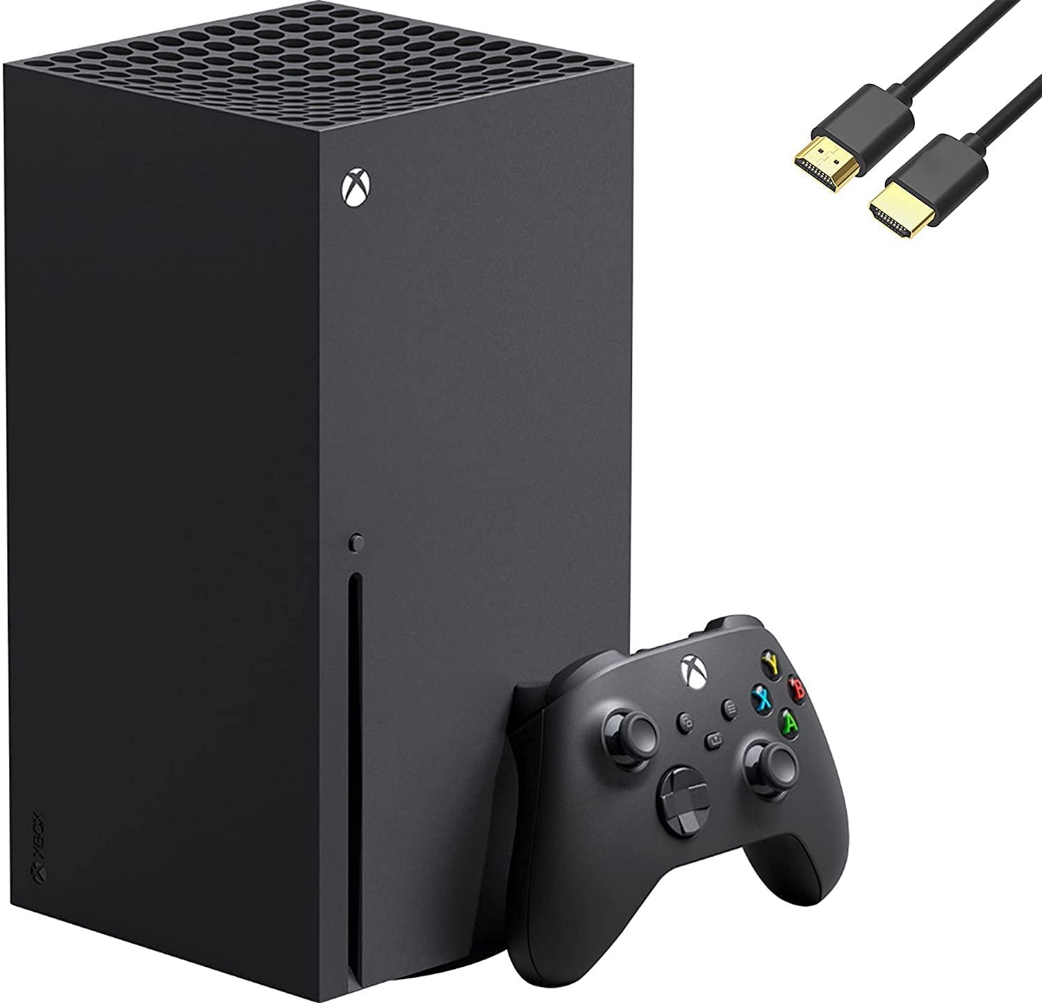 Microsoft Xbox Series X 1TB – Backward Compatible with Thousands of Games, Ultra High Speed HDMI, The Fast, True 4K Gaming with U Deal HDMI (Renewed)