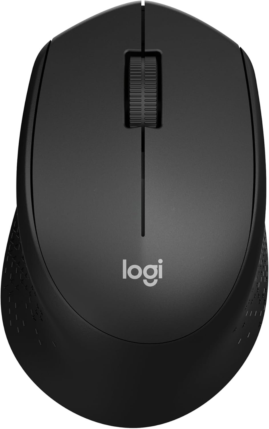 Logitech M330 Silent Plus Full Size 2.4 GHz Wireless Mouse – Black