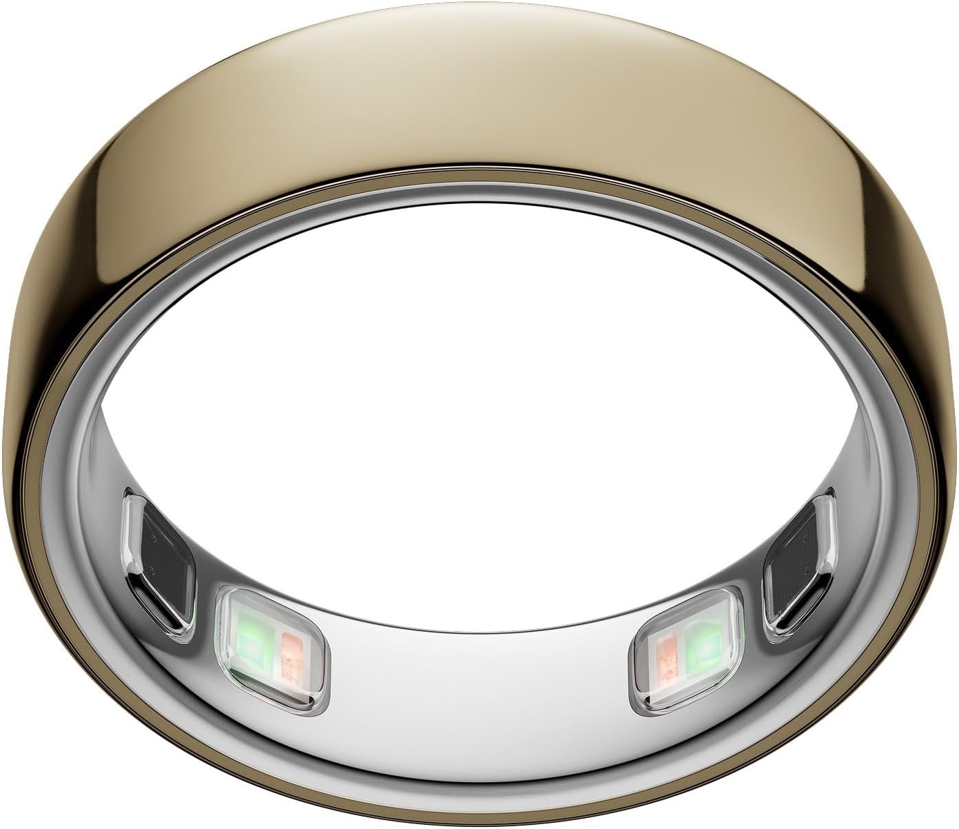 Oura Ring 5 Smart Wearable – Gold – Size 8 – Fitness & Sleep Tracker