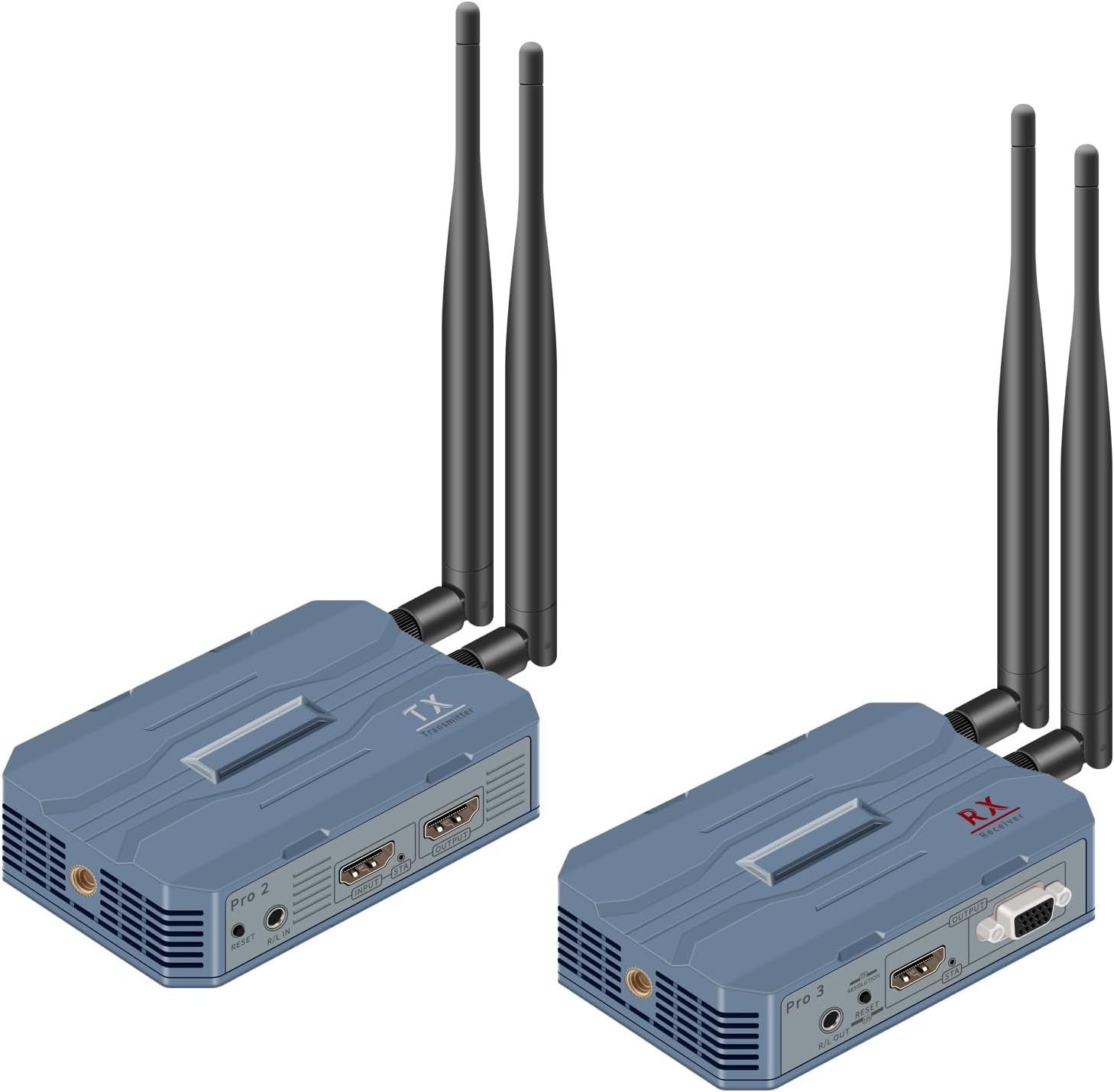 Wireless HDMI Transmitter and Receiver