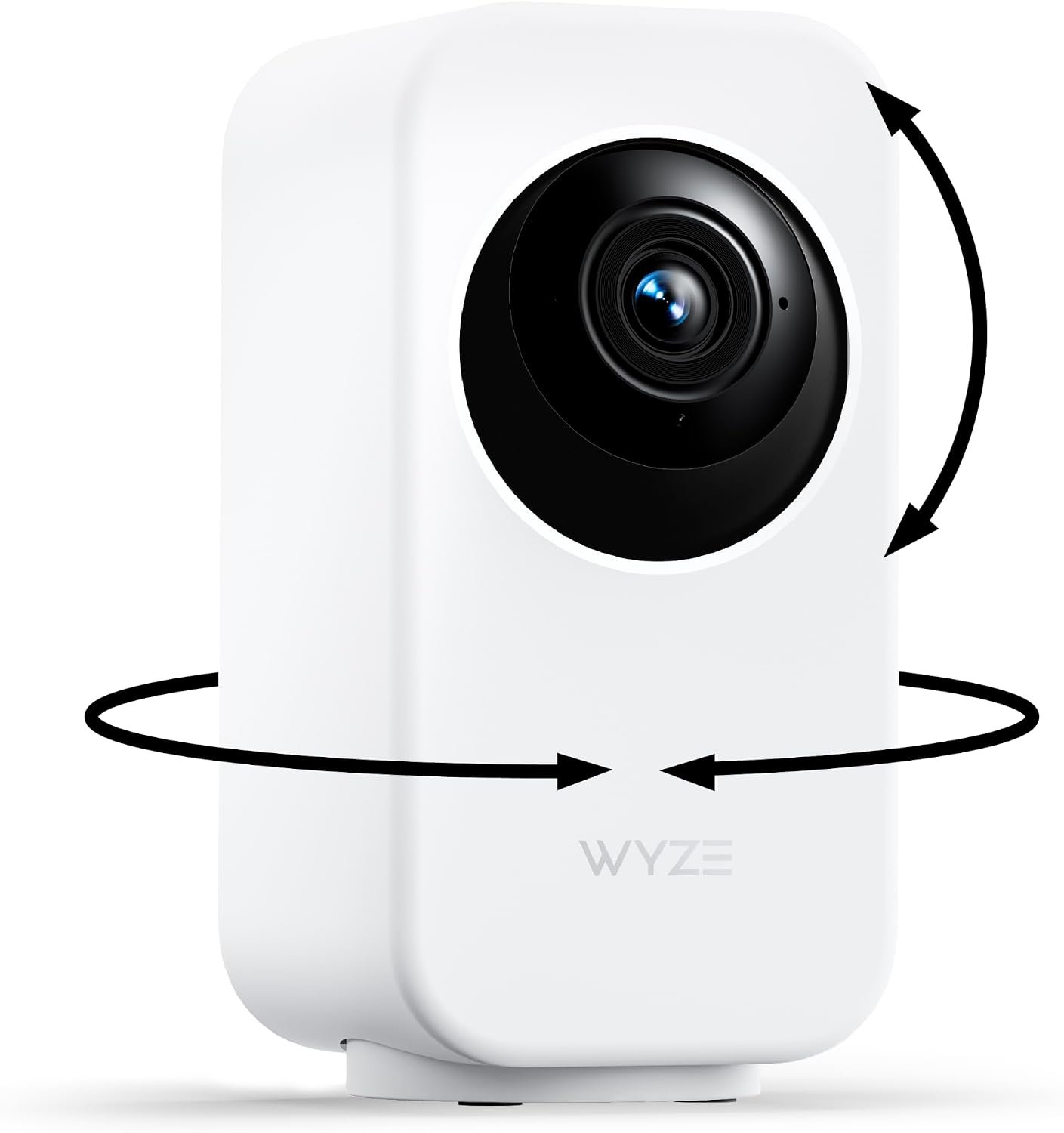 WYZE Indoor Cam Pan, 2K Pan-Tilt Security Camera for Baby/Pet Monitoring