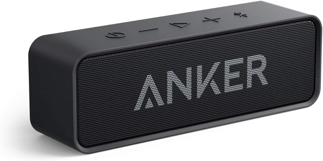 Anker soundcore Upgraded Bluetooth Speaker, IPX5 Waterproof, Stereo Sound