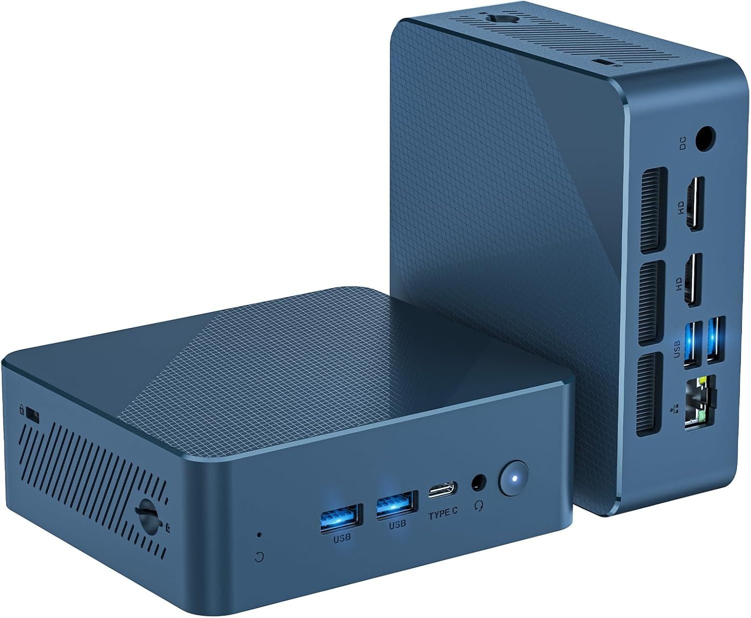 Getorli Mini PC Ryzen 5 3501U, 16GB RAM 512GB SSD, Triple Display, WiFi 6