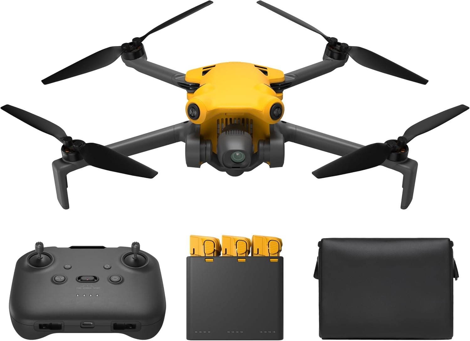 SKYROVER X1 Drone with Camera Combo for Adults, 4K/60fps Video, 8K Photo, 360° Obstacle Avoidance, Under 249g, 9.32-Mi Transmission, Vertical Shooting, AI Night Shot, 96-Min Flight Time with 3 Batteries