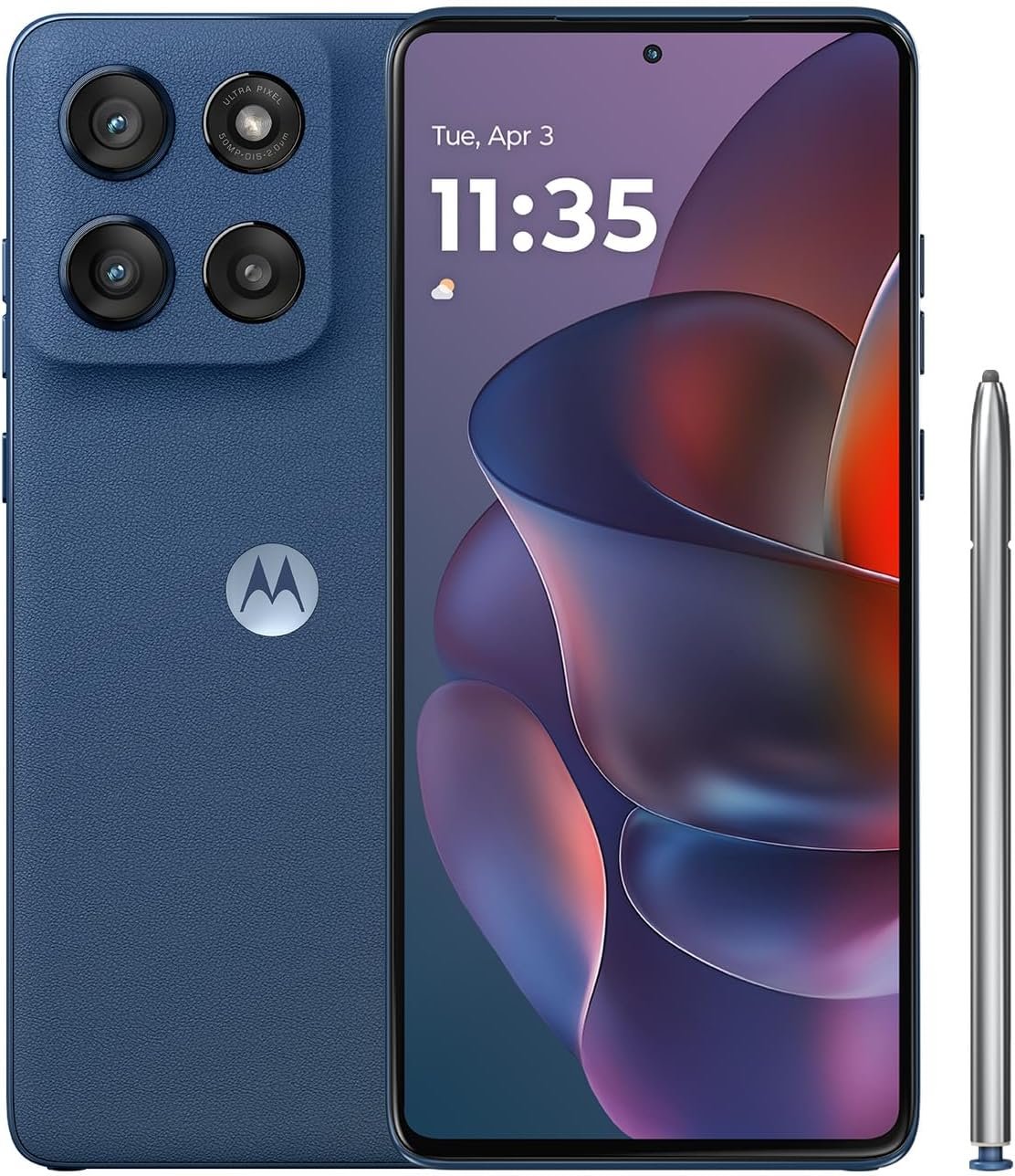 Motorola Moto G Stylus – 2025 | Unlocked | Made for US 8/256GB | 50MP Camera | Pantone Gibraltar Sea
