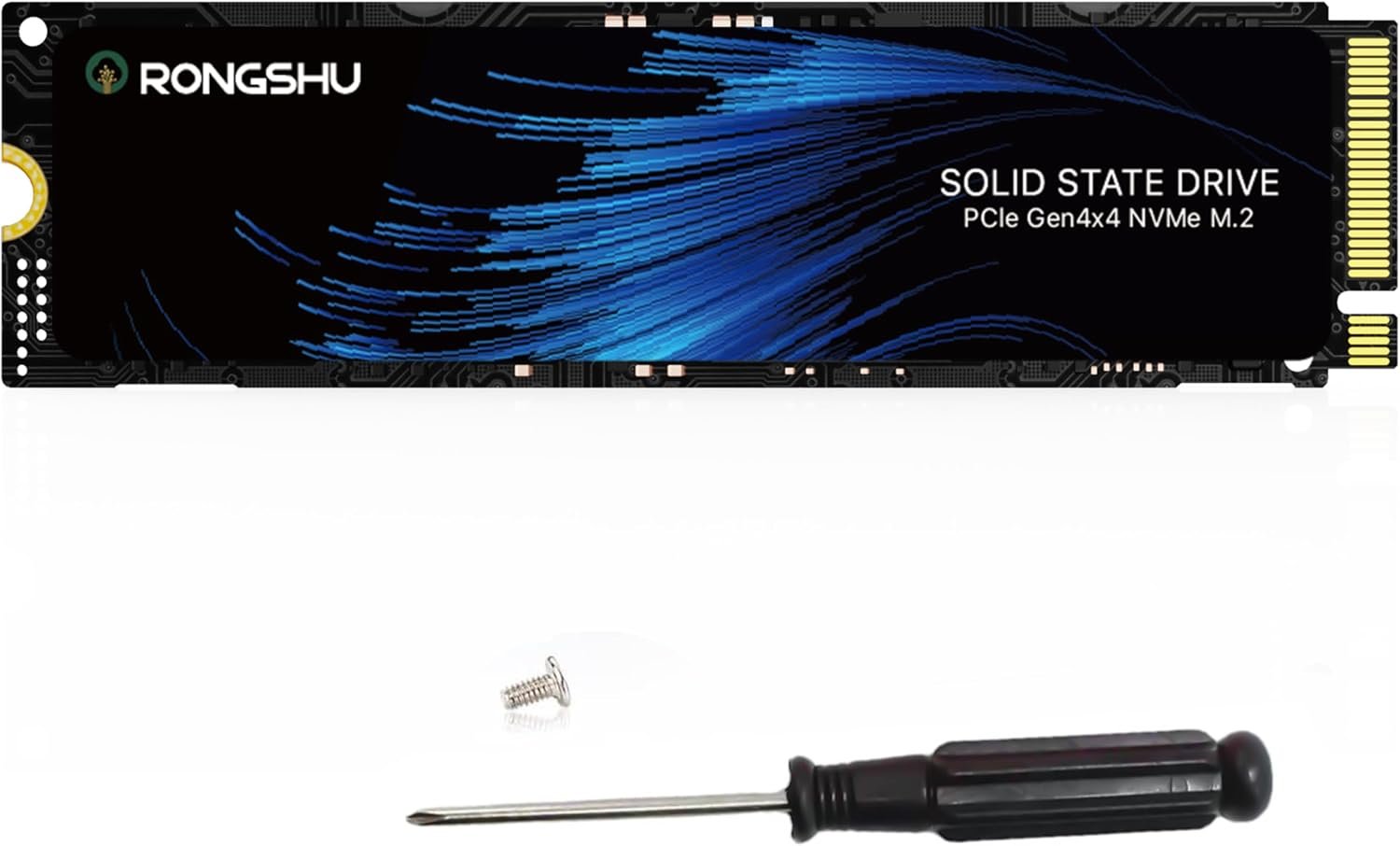 1TB NVMe SSD M.2 PCIe4.0 Gen 4×4, M.2 2280 Internal Gaming SSD, Seq. Up to 5,100 MB/s, SLC Cache 3D NAND TLC Internal Solid State Drive Compatible with PS5, Laptop, PC Desktops