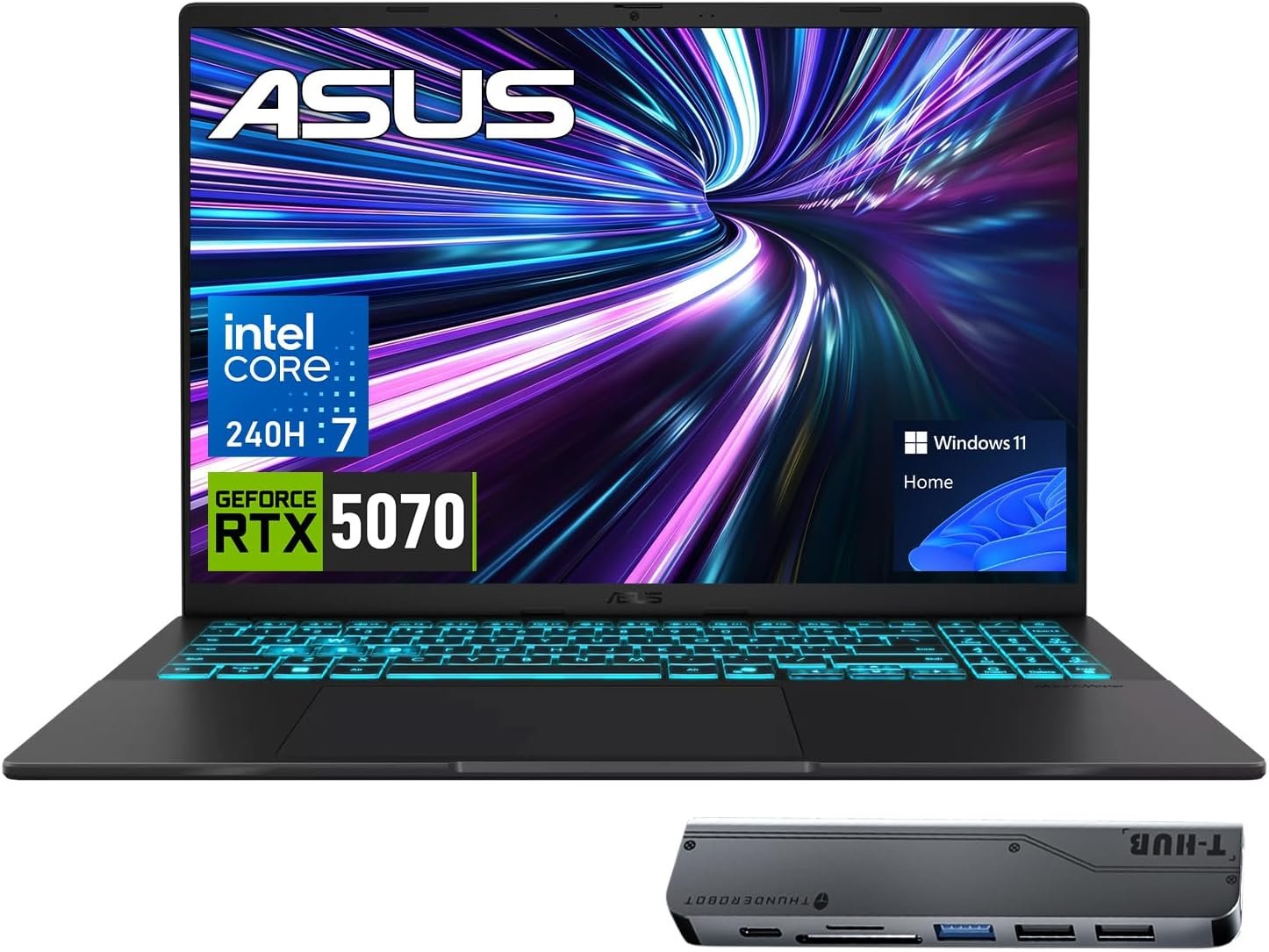 ASUS V16 RTX 5070 Intel Core 7 240H 32GB DDR5 1TB SSD Gaming Laptop