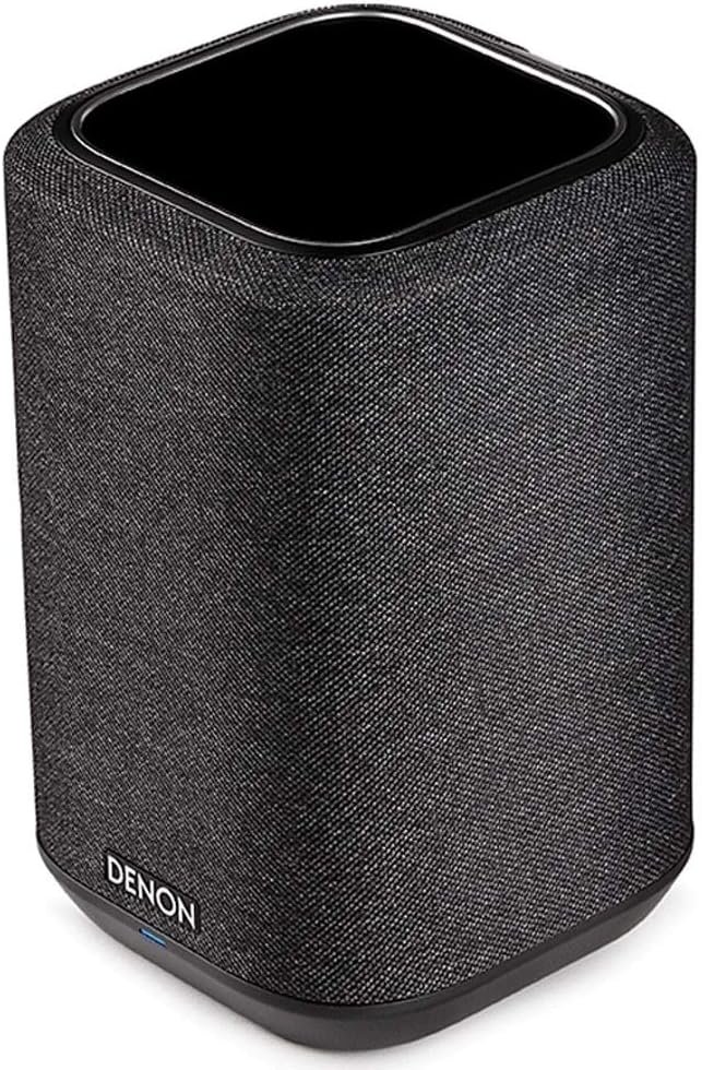 Denon Home 150 Wireless Smart Speaker – Compact Design, Wi-Fi & Bluetooth, HEOS Built-in, Alexa Built-in, Siri & AirPlay 2, Spotify Connect, Multi-Room Support, Black
