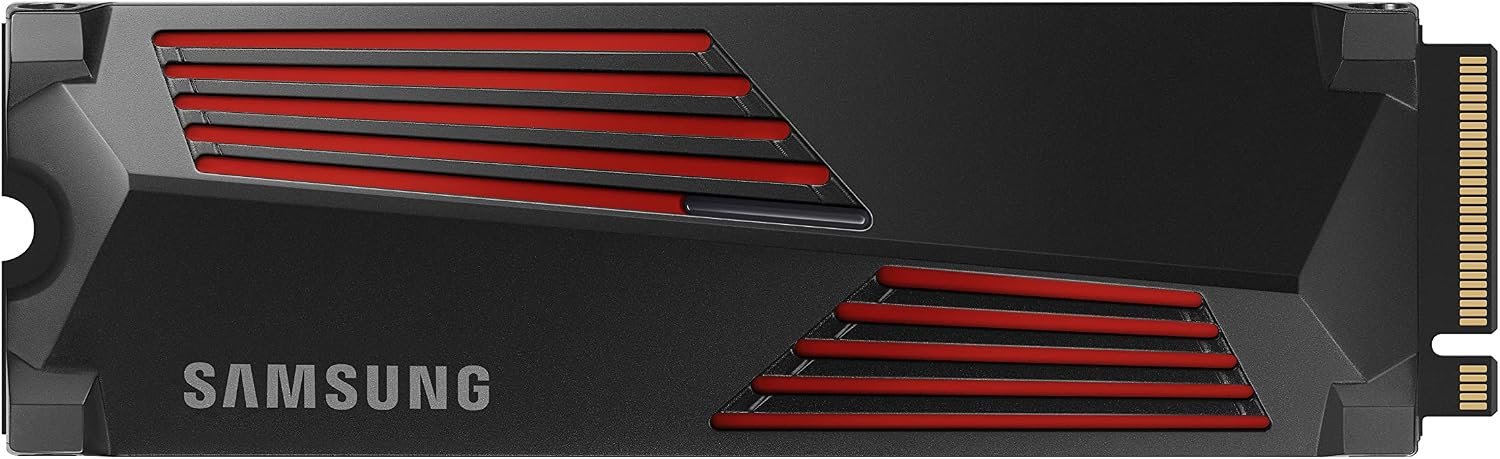 Samsung SSD 990 PRO with Heatsink 1TB, NVMe M.2, Up to 7,450MB/s