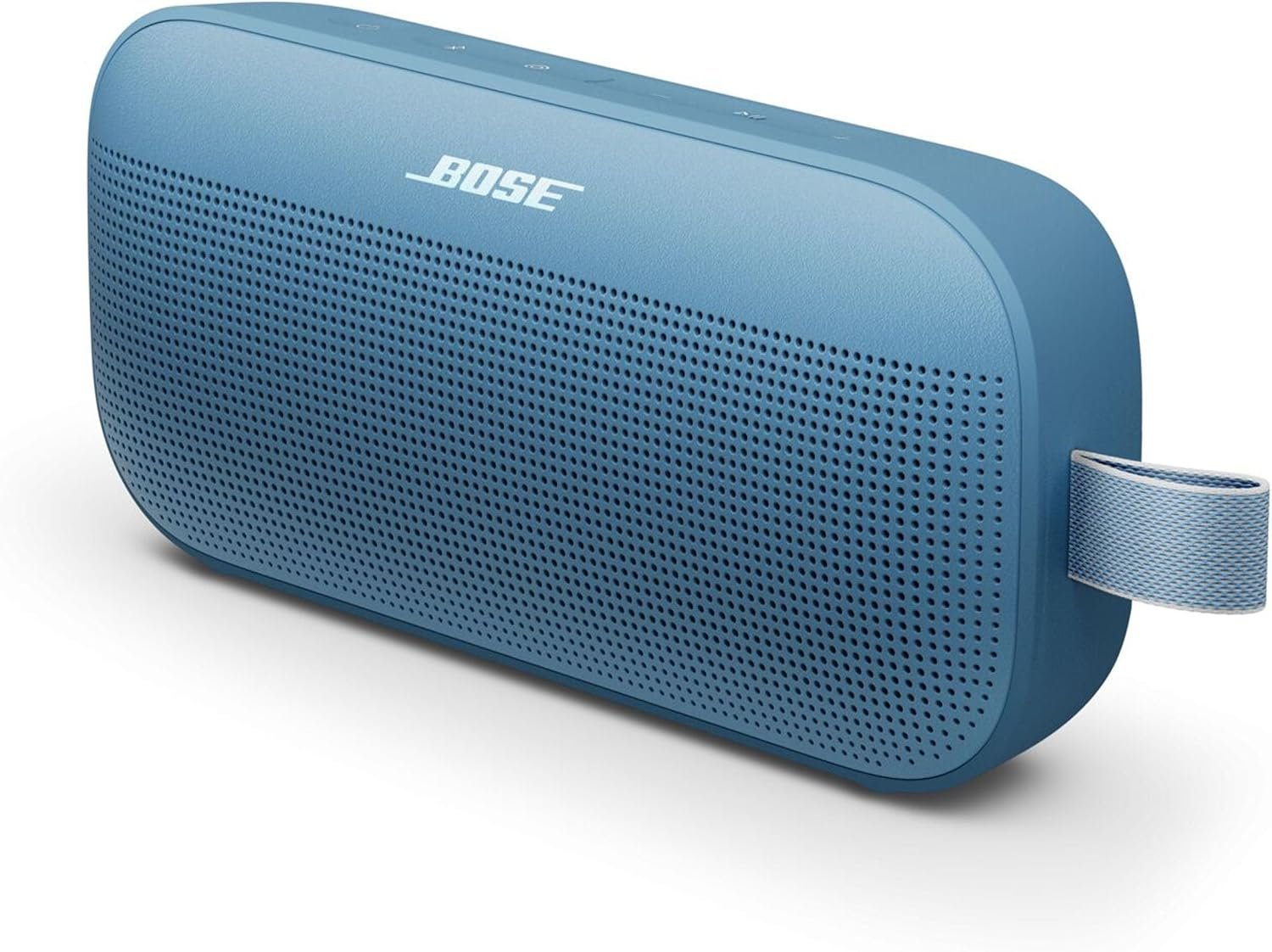 Bose SoundLink Flex Bluetooth Speaker (2nd Gen) – Portable Outdoor Speaker with Hi-Fi Audio, Waterproof and Dustproof, USB-C, Up to 12 Hours Battery Life, Blue Dusk
