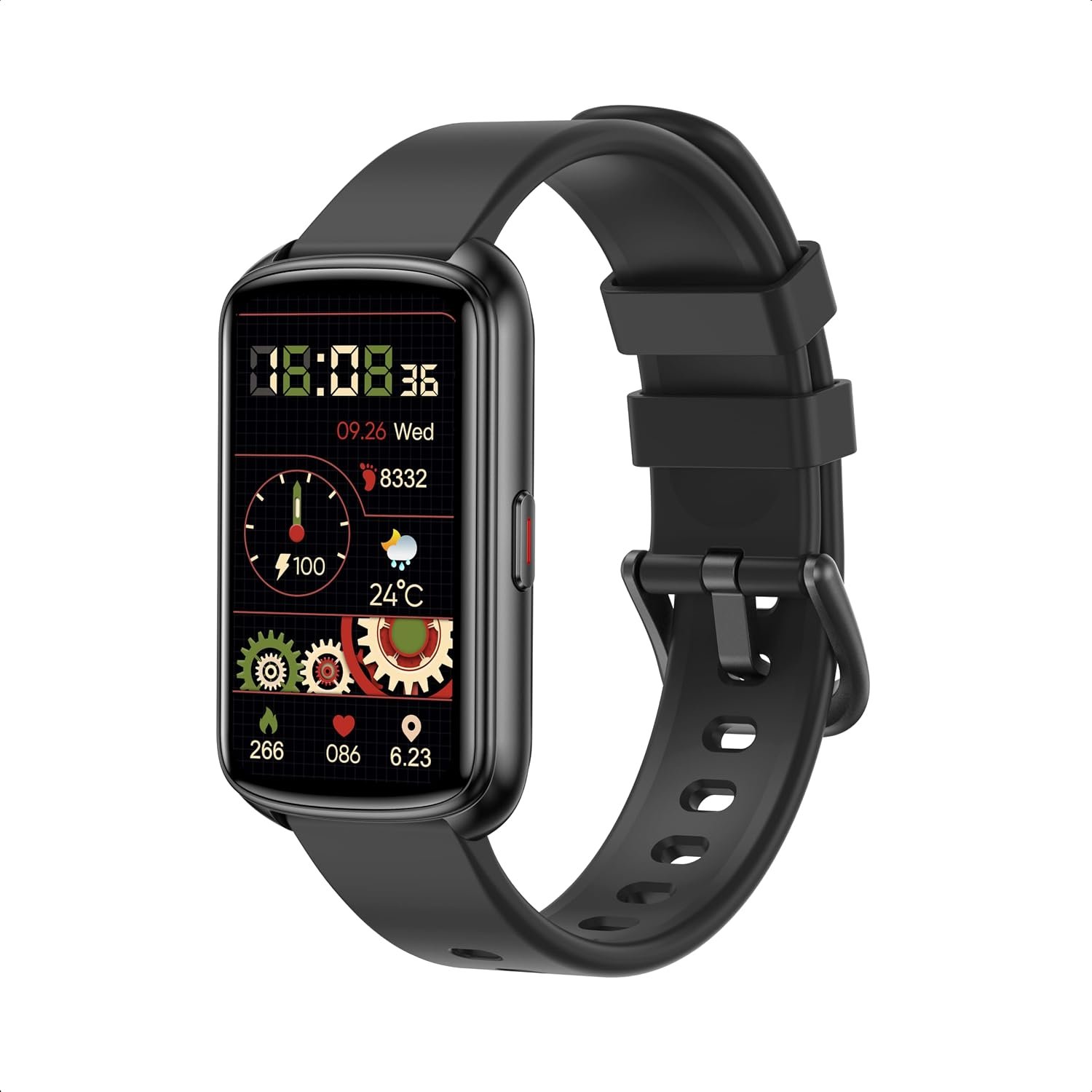 Fitness Tracker, 1.47″Smartwatch with Heart Rate&SpO2 for Android iOS