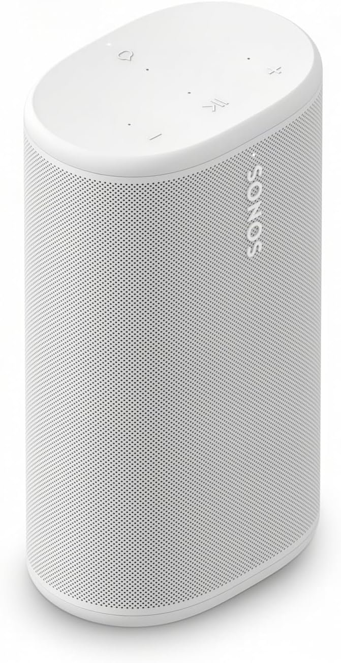 Sonos Play Portable WiFi and Bluetooth Speaker – White