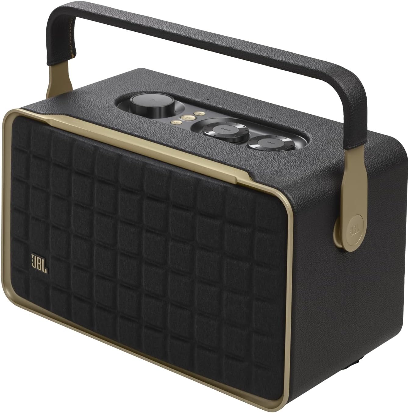 JBL Authentics 300 Portable Smart Speaker with Voice Control – Black