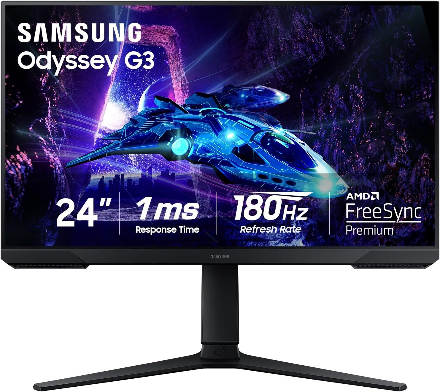 Samsung 24″ Odyssey G3 (G30D) Series FHD Gaming Monitor
