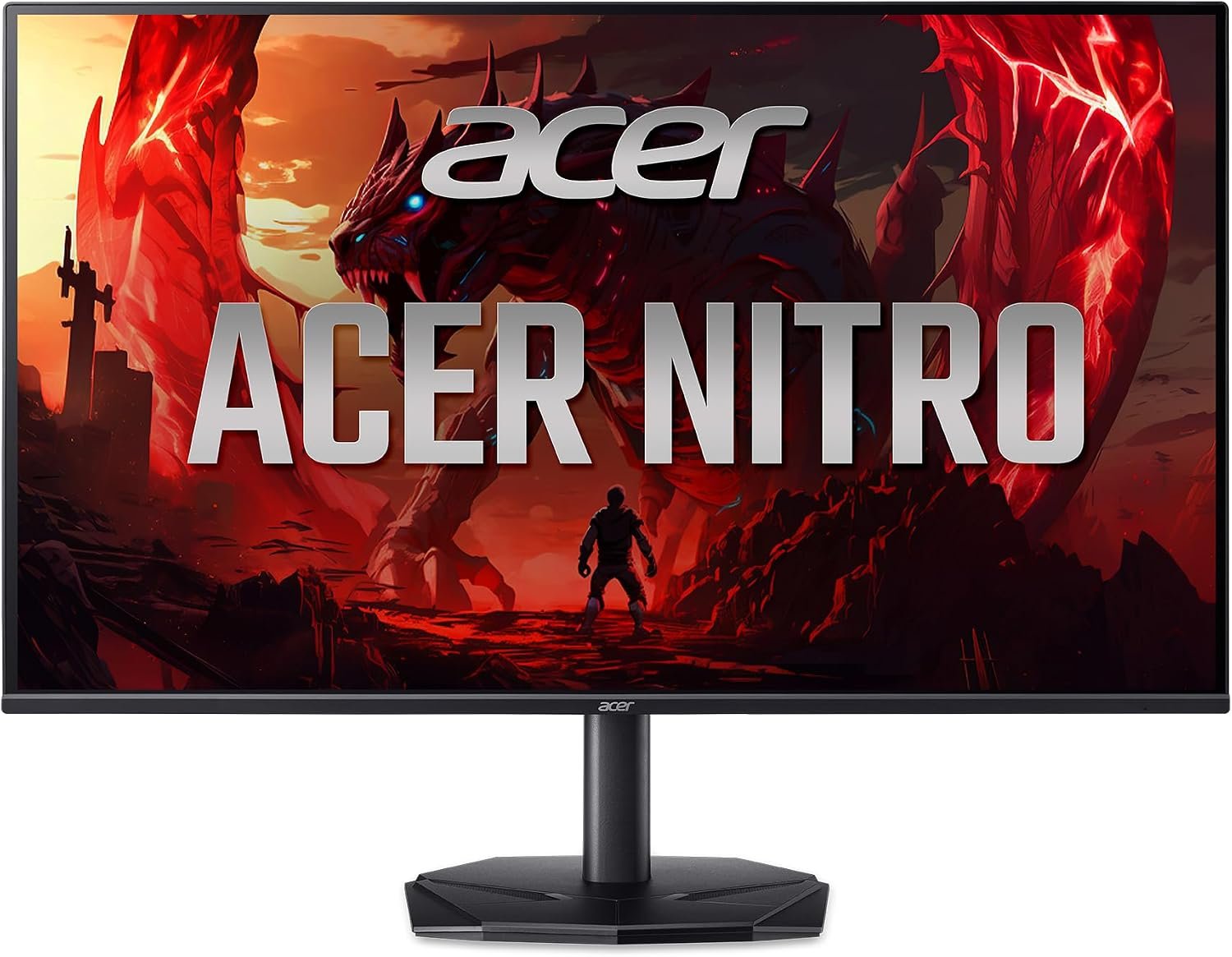 Acer Nitro 23.8in FHD 1920×1080 IPS 240Hz Gaming Monitor KG240Y W3biip