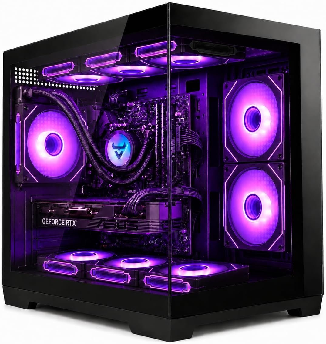 Gaming PC Desktop Computer RTX 4060, i7-11700F, 16GB DDR4 RAM