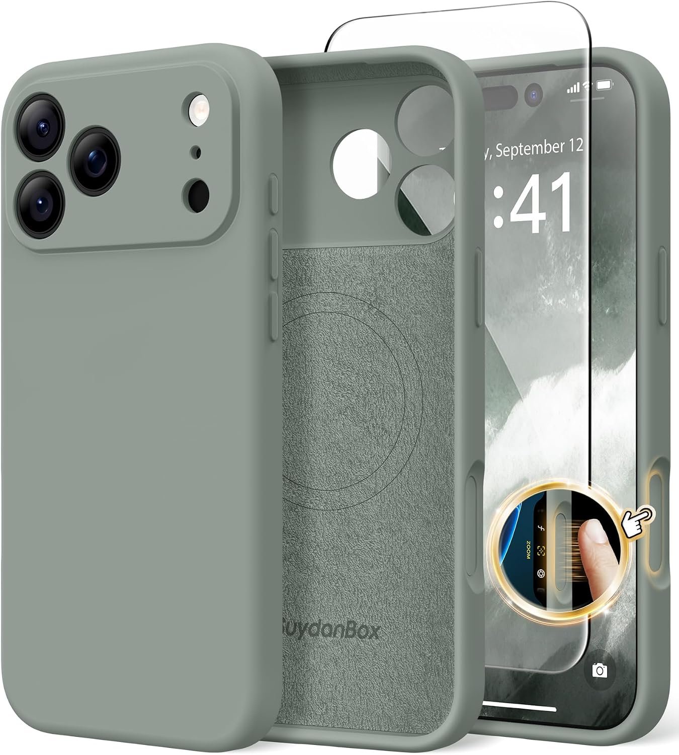 Magnetic for iPhone 18 Pro Case/iPhone 17 Pro Case Silicone