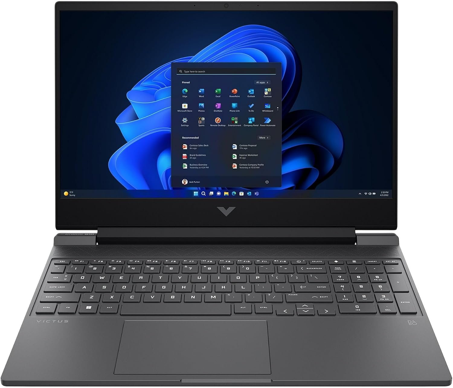 HP Victus Gaming 15 Laptop: 15.6″ FHD 144Hz Display • Intel 8-Core i5-13420H • NVIDIA GeForce RTX 3050 • 8 GB DDR4 SDRAM • 512 GB NVMe SSD • Win11 Home • Wi-Fi 6 • Backlit Keyboard (Renewed)