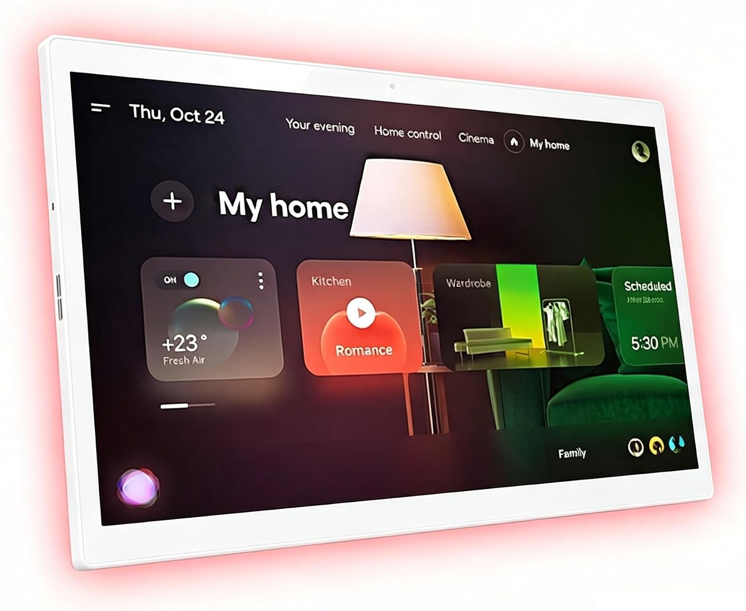 10.1 Inch Android Smart Home Tablet with POE,MQTT,Proximity,(White,4G RAM)