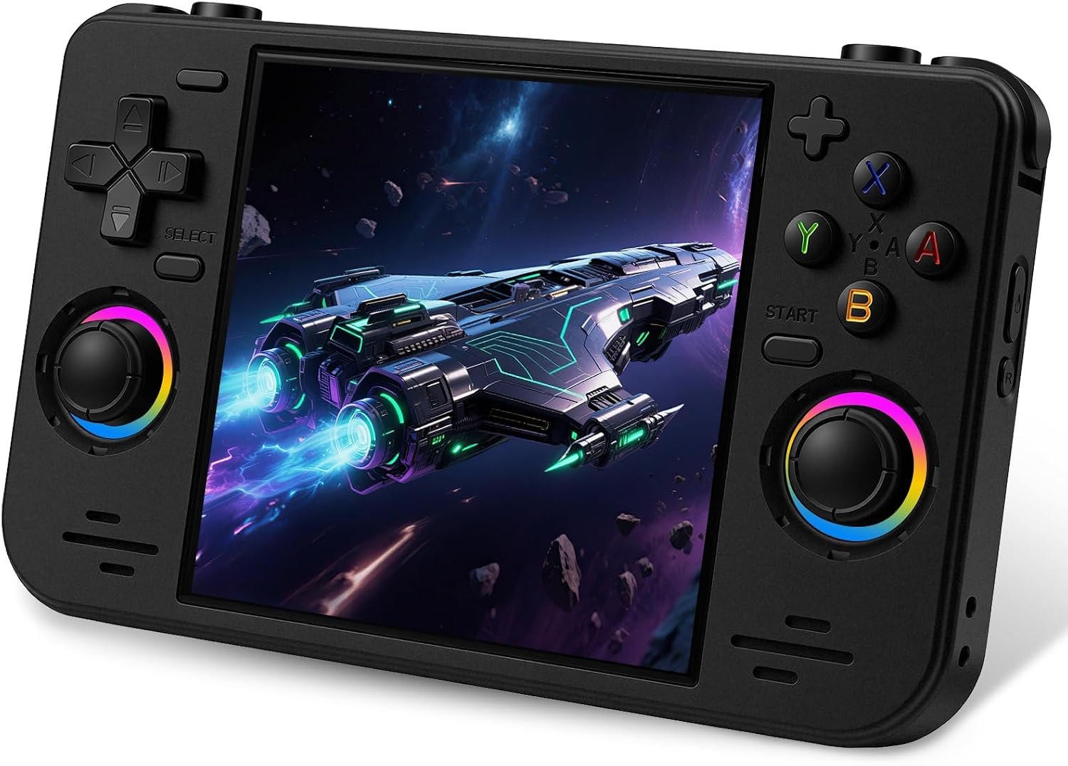 RF40H Handheld Game Console, 4.0″ Retro Gaming Console Preloaded 20,000+ Classic Games, Open Source Linux System, Support WiFi Online Play, Portable Pocket Hand Held Video Game (Black)