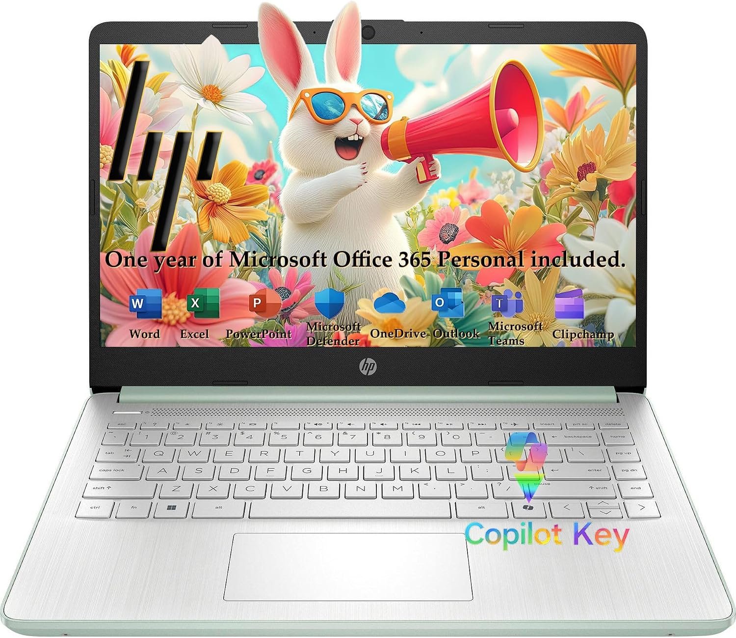 HP Laptop 2026 Student Business, Copilot AI+Office 365, 128GB UFS Intel CPU