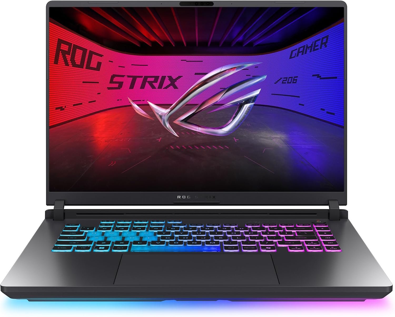 ASUS ROG Strix G16 Gaming Laptop, 16” 16:10 FHD+ 165Hz/3ms, NVIDIA GeForce RTX 5050 Laptop GPU, Intel Core i5 Processor 14450HX, 16GB DDR5-5600, 512GB PCIe Gen 4 SSD, Wi-Fi 7, Win11 Home, G615JHR-DS53