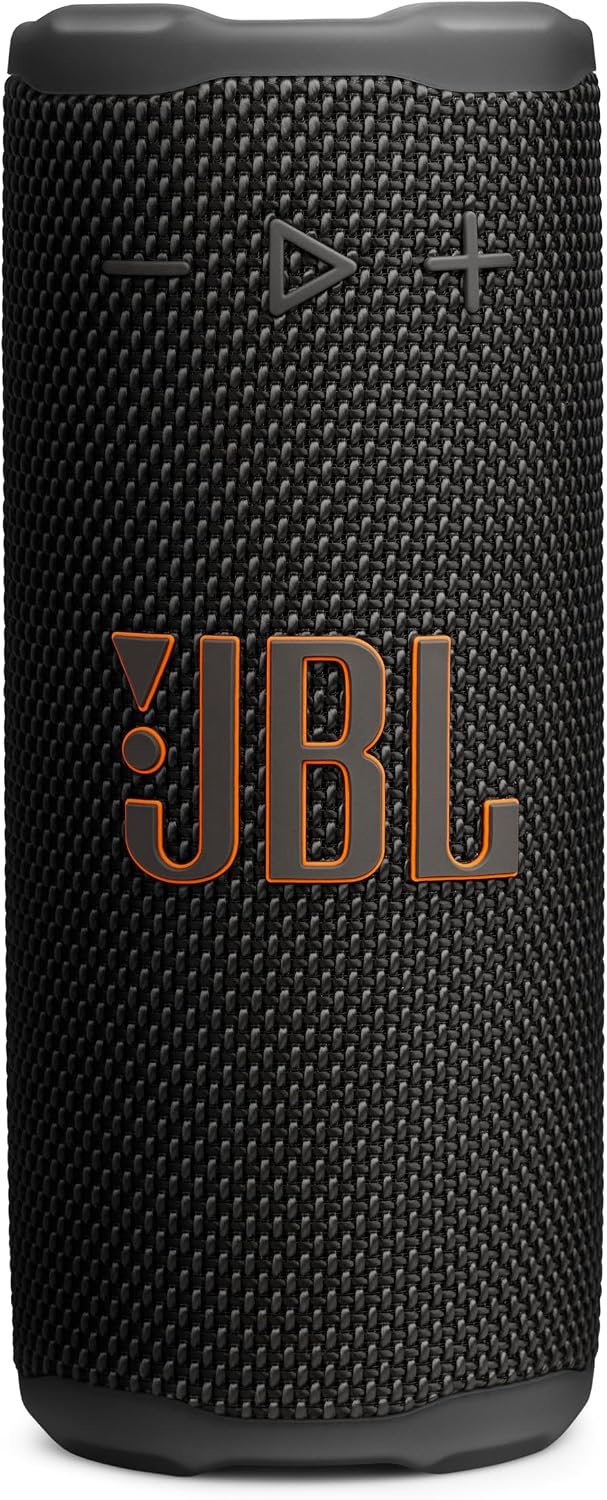 JBL Grip Portable Bluetooth Speaker, Waterproof, Ambient Light – Black
