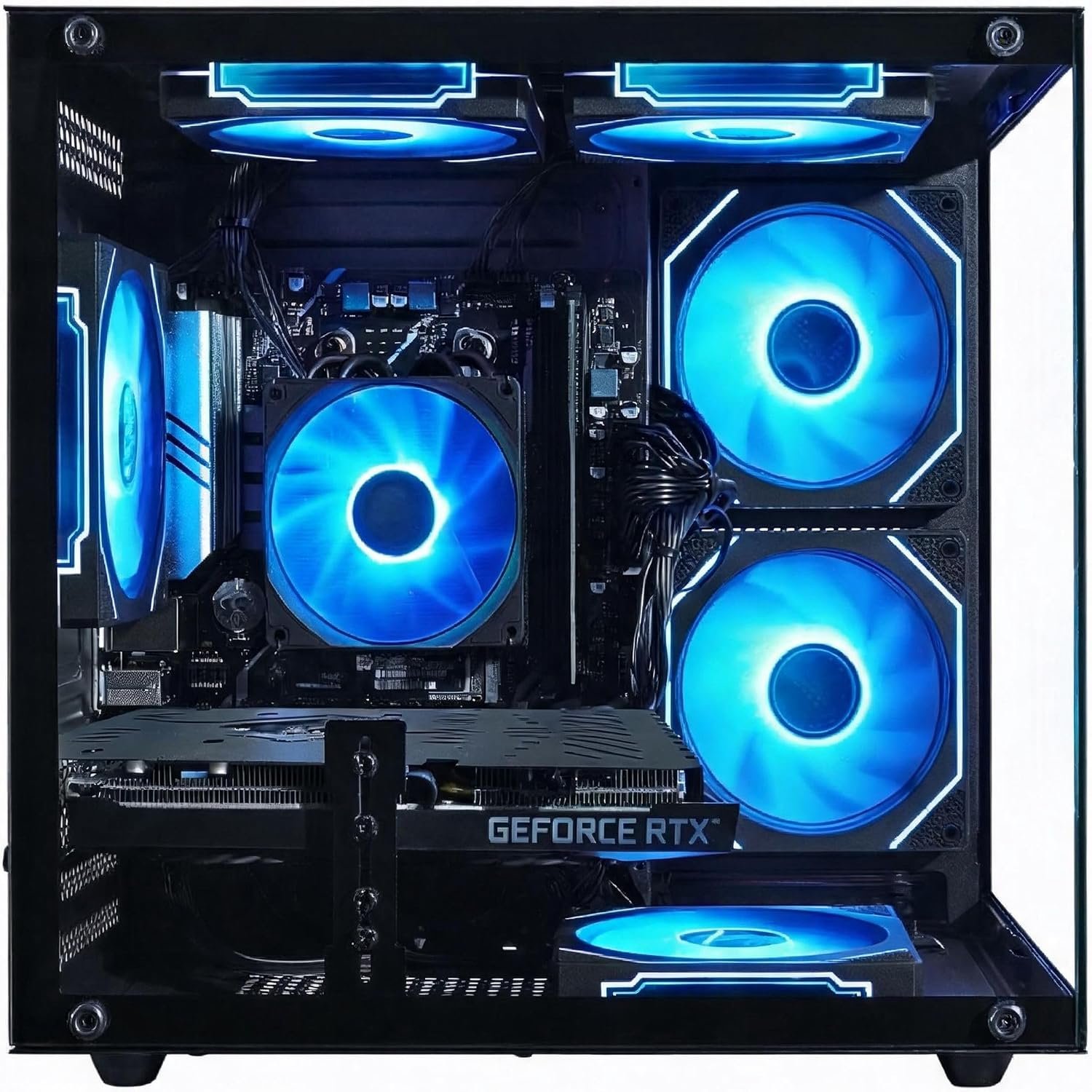 Prebuilt Gaming PC, RTX 3060 Ti 8GB, AMD Ryzen 7 5700X, 32GB RAM, 1TB SSD