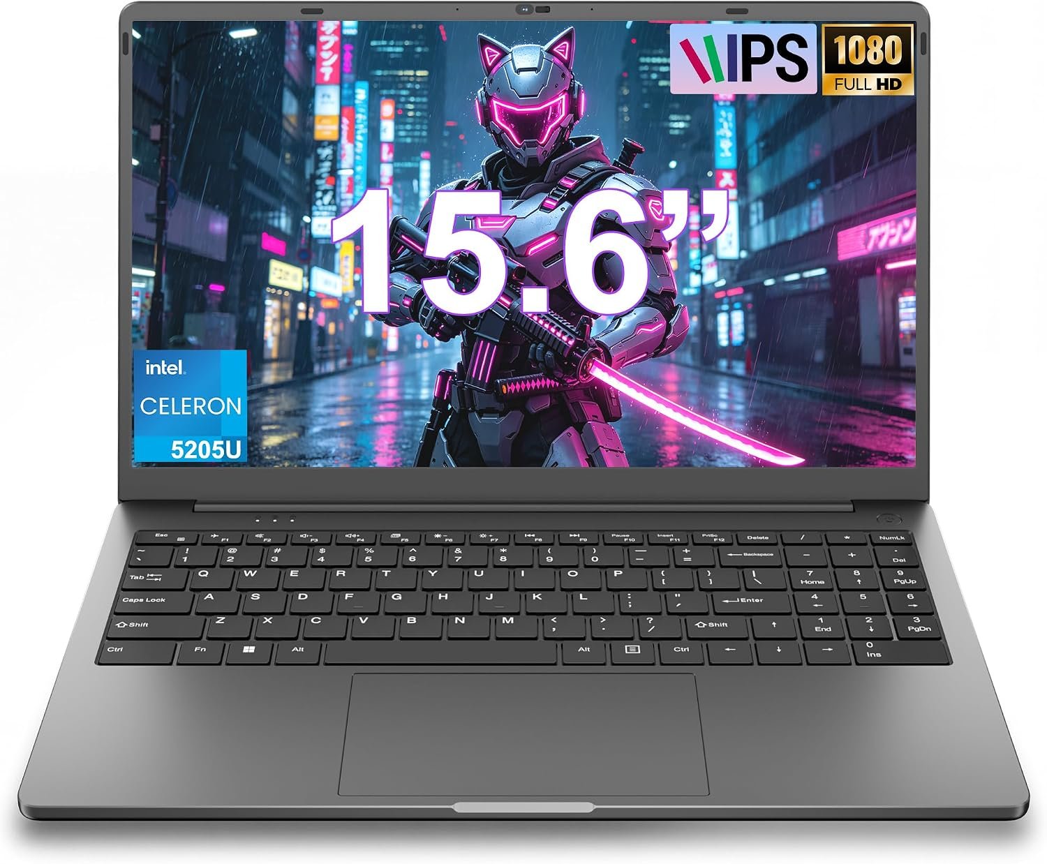 15.6 Inch FHD Laptop,6GB RAM 128GB Storage Expandable 512GB,5205U Processor