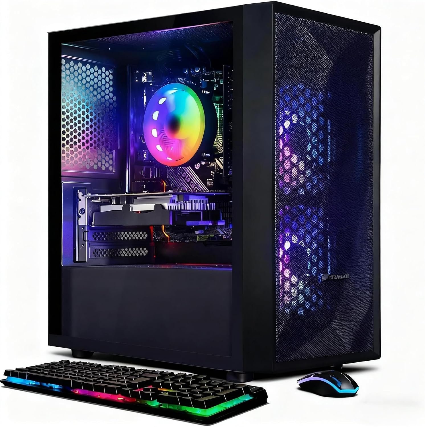 STGAubron Gaming PC Desktop,Core I5,RTX 2060 6G,16G RAM,512G SSD