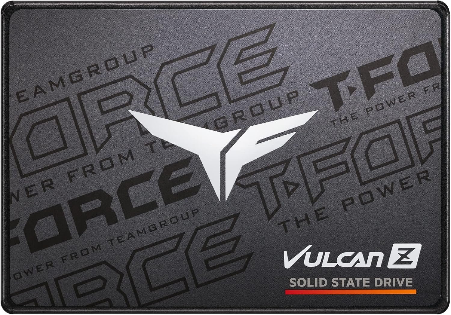 TEAMGROUP T-Force Vulcan Z 1TB SLC Cache 3D NAND TLC 2.5 Inch SATA III Internal Solid State Drive SSD, PC Upgrade (Read/Write Speed up to 550/500 MB/s) T253TZ001T0C101